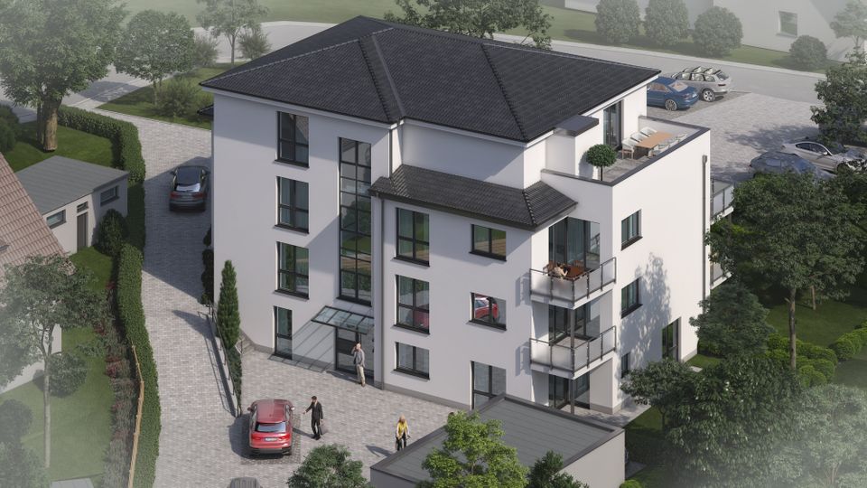 3-Zi-Wohnung im KfW-Effizienzhaus 55 in zentraler Lage von Bad Nenndorf in Bad Nenndorf