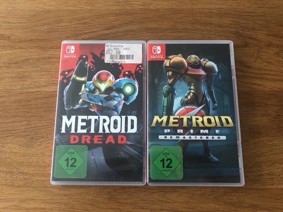 Nintendo Switch, Metroid Dread, Metroid Prime in Achern