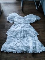 Damen Sommerkleid Kleid Größe 36 S weiß Spitze Bayern - Mainburg Vorschau