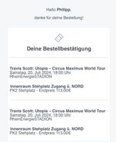 2 x Travis Scott Köln Stehplatzkarten 20.7 Köln - Nippes Vorschau