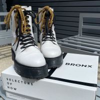 Bronx Plateau Boots Chunky Boots, 38, weiß, neuwertig Nordrhein-Westfalen - Gütersloh Vorschau