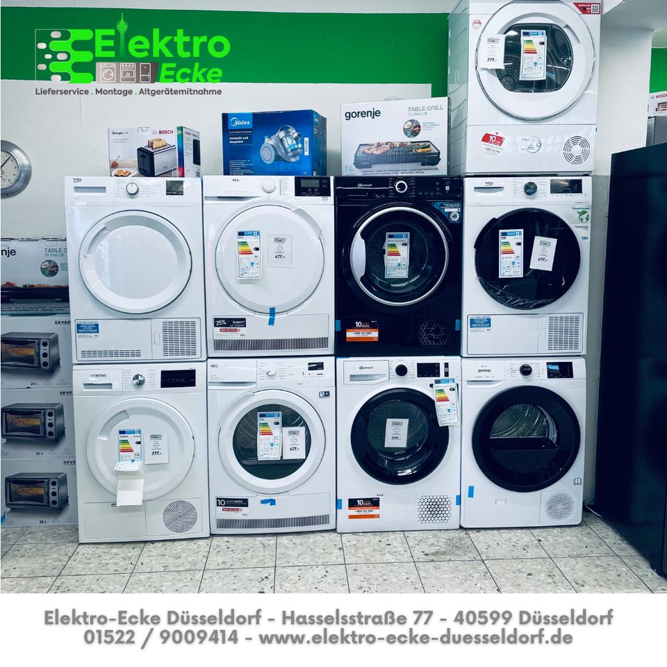 Waschmaschine - Spülmaschine - Trockner - Kühlschrank - Elektroherd in Düsseldorf