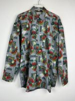 Vintage Crazy Pattern Hemd - Retro Shirt - Oldschool - 90s -Gr. L Niedersachsen - Neuenhaus Vorschau