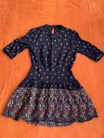 PEPE Jeans Kleid Tunika Blau Viskose Blümchen Gr.M neuw. Sachsen - Markneukirchen Vorschau