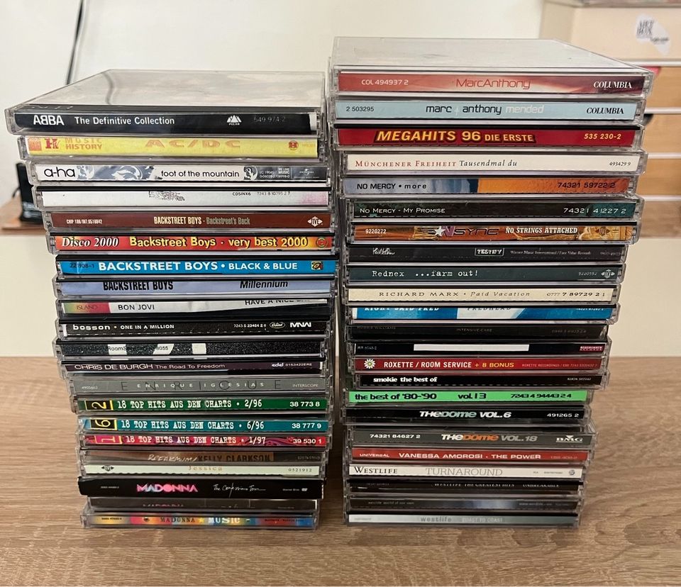 44 Musik CD´s, 1 € pro CD in Bad Windsheim