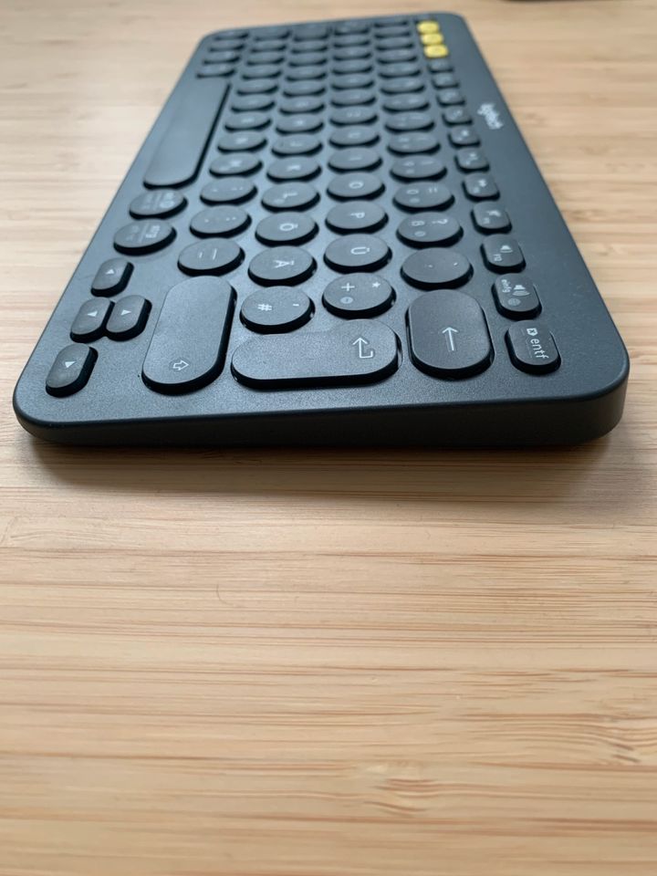 Logitech Tastatur Wireless Bluetooth dunkelgrau K380 Multi-Device in Stockelsdorf