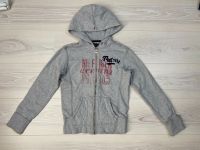 Tommy Hilfiger TH Kapuzenjacke Gr. 134 140 Junge grau Sweatjacke Brandenburg - Velten Vorschau