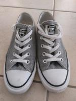 Converse Chucks Silber/Strick, Gr. 36,5 Bayern - Freilassing Vorschau