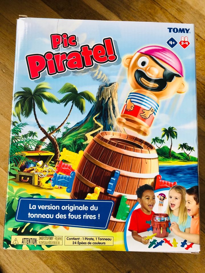 TOMY Offizielles Kinderspiel Pop Up Pirate in Rösrath