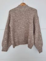 Pullover Strick Herzen Beige Neu Gr. S M L Italy Mode Oversize Nordrhein-Westfalen - Gescher Vorschau