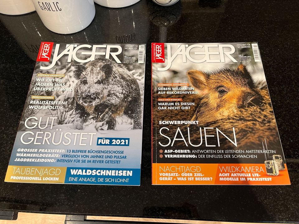 Jäger Jagd Zeitschrift Magazin für das Jagdrevier 2021 in Wietzendorf