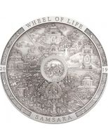 SAMSARA WHEEL OF LIFE Archeology Symbolism 3 Oz Silber Münze Brandenburg - Cottbus Vorschau