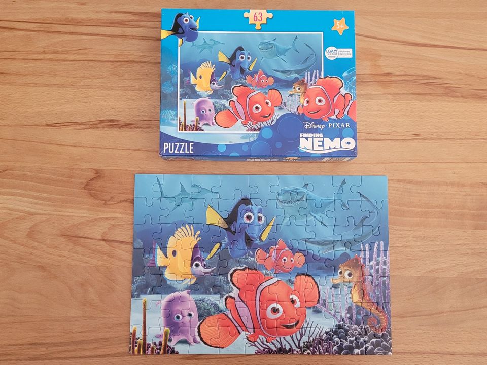 Disney Puzzle Findet Nemo - Fische / Unterwasserwelt - 63 Teile in Hockenheim