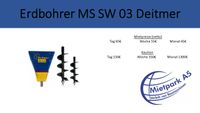 Mietpark-A5 MS SW 03 Deitmer DGA 400  Erdbohrer Mieten MIete Hessen - Mücke Vorschau