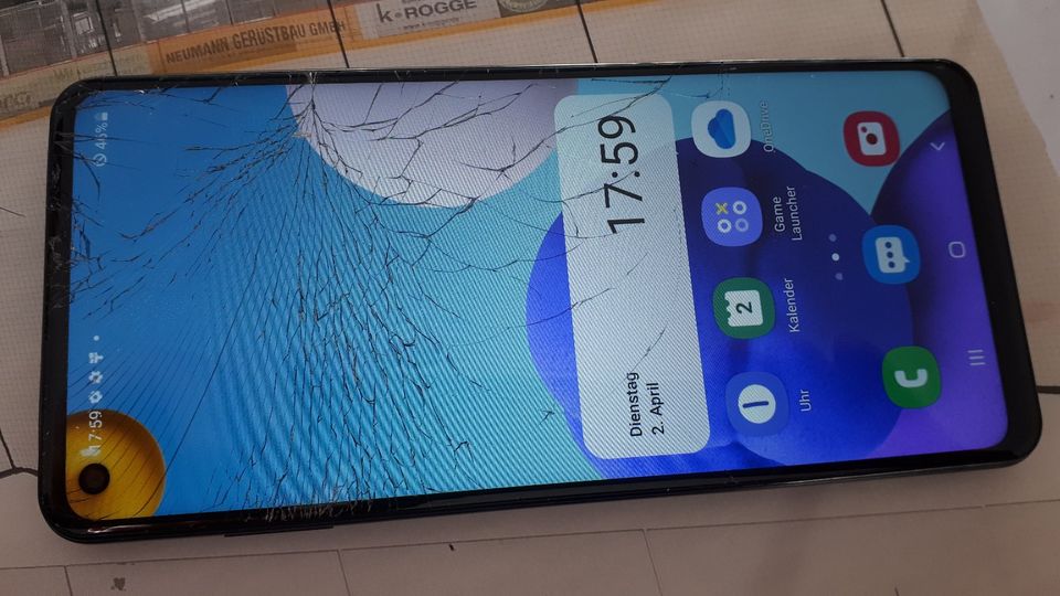 Samsung Galaxy A21s Dual Sim Android 11 Smartphone Displayschaden in Seelingstädt