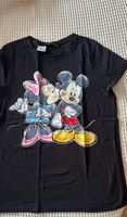 Disney T-Shirt, Mickey und Minnie Maus, schwarz, Größe S Sachsen-Anhalt - Halle Vorschau