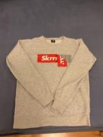 grauer Pulli mit print vorne in Größe L, slim fit von FSBN Hannover - Linden-Limmer Vorschau