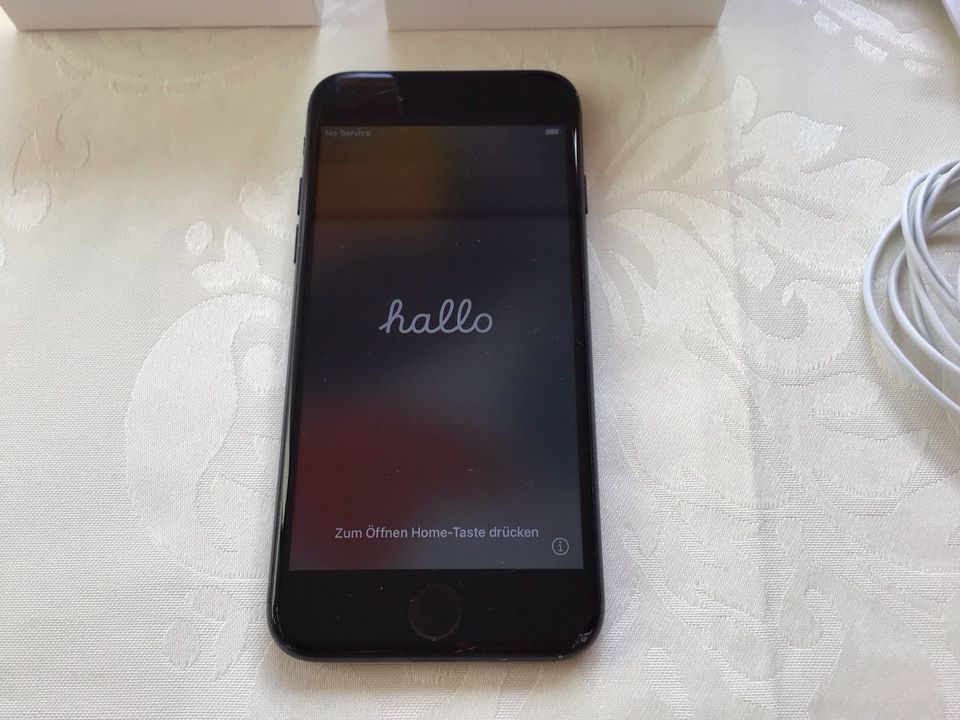 iPhone 7 Schwarz 32 GB, Modell A1778, mit Zubehör, 1.Hand, OVP in Kiel