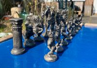 Schach Figuren massiv Metall Niedersachsen - Rehburg-Loccum Vorschau