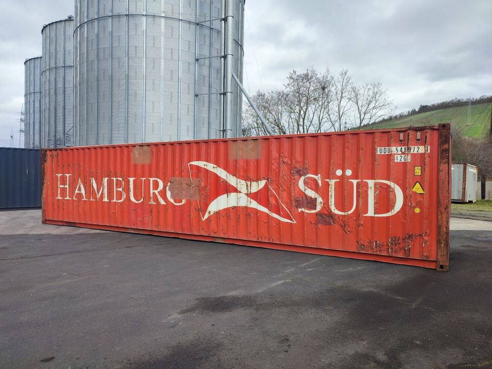 ✅ 40 FUß Seecontainer gebraucht in 97080 Würzburg ✅ in Würzburg