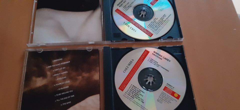 CD Alben MARIAH CAREY MUSIC BOX - EMOTIONS in Memmingerberg