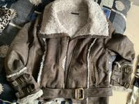 Taifun Winter Leder Jacke Teddyfell Biker Gürtel Gr.44 (42) wNeu Bayern - Etzenricht Vorschau