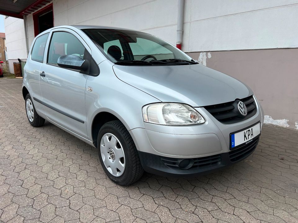 VW Fox*1.2L.*55PS*131tkm*3Hd.*Bj 2006*Tüv 03/26*Allwetter Reifen in Dormagen