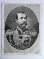Alexander II. Nikolajewitsch, Kaiser von Russland. Holzstich 1877 Baden-Württemberg - Königsbach-Stein  Vorschau