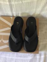 Schwarze Ledersandale von Zara, Gr. 38 Nordrhein-Westfalen - Kall Vorschau