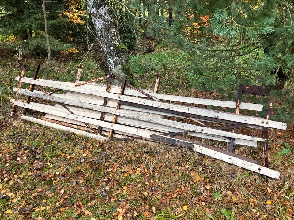 Ladewagen, Heuwagen, Anhänger, Traktor, Fahr in Hammerbrücke