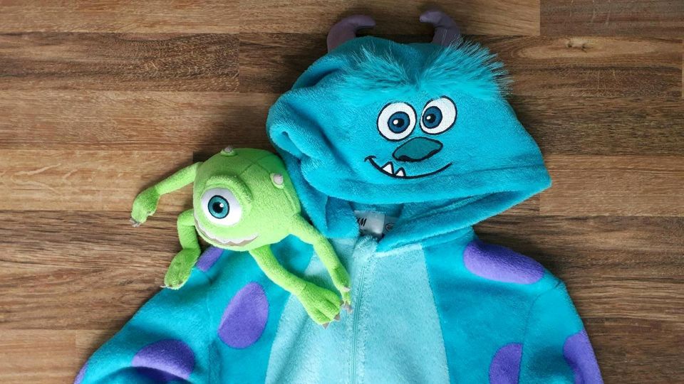 H&M Disney Monster AG Onesie overall Kostüm 134/140 in Tönisvorst