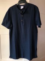 Herren Henley Shirt tshirt dunkelblau marineblau baumwolle Zara S Hannover - Vahrenwald-List Vorschau