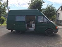 Gut erhaltener, waldgrüner Ford Transit Camper Nordrhein-Westfalen - Windeck Vorschau