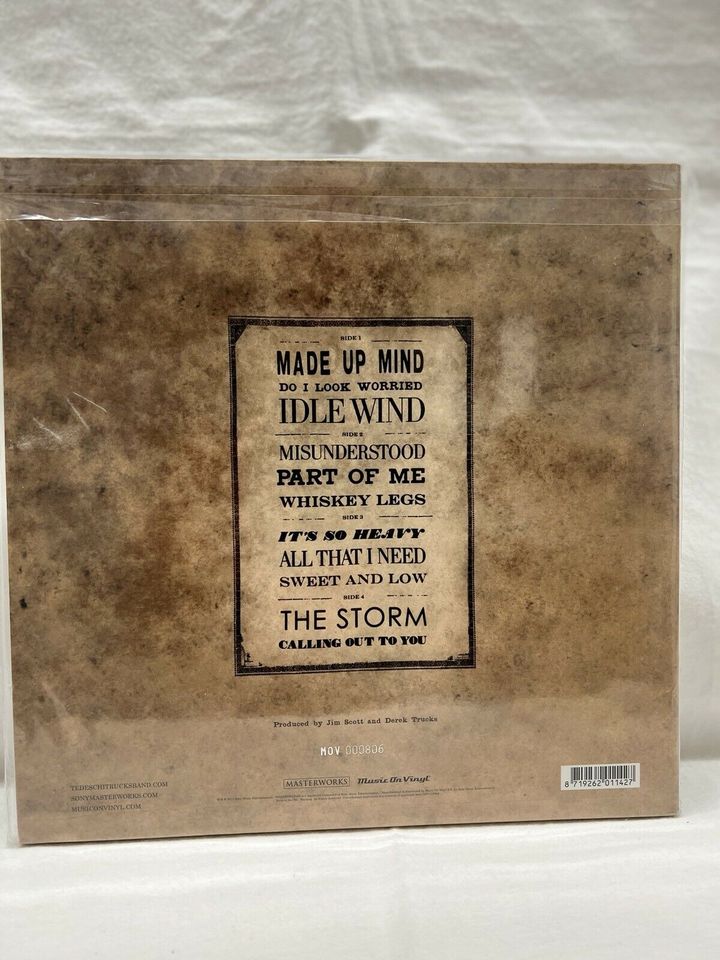 Tedeschi Trucks Band LP: Made Up Mind 2-LP, 180g Smoke Grey Vinyl in Hof (Saale)