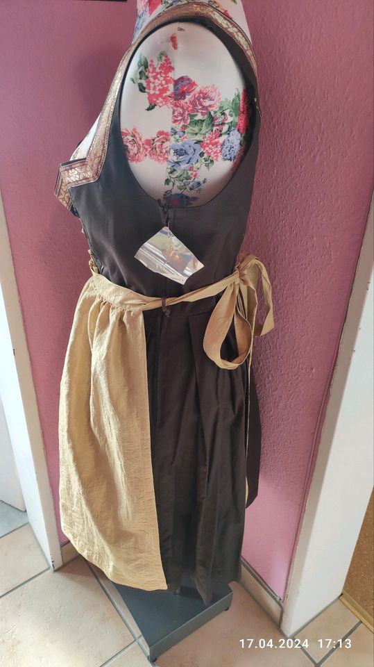 Neu etikett Dirndl marjo braun gold 40 in Bietigheim-Bissingen