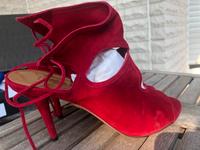 Aquazurra rot w. NEU 38 Sandalette high heel Niedersachsen - Gehrden Vorschau