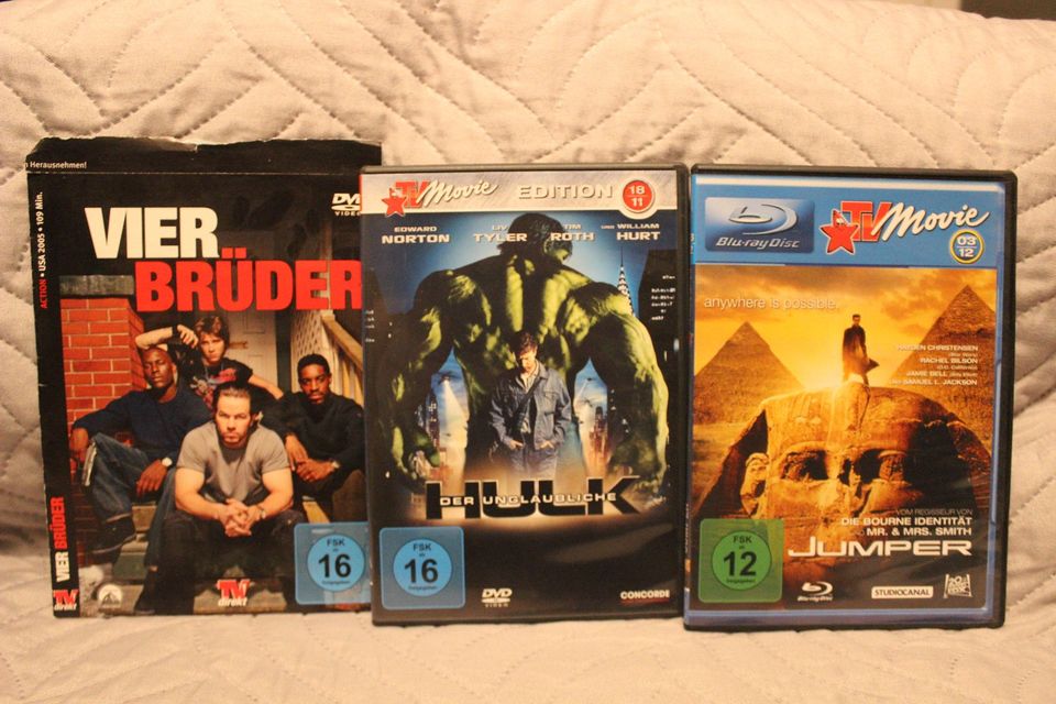 DVDs wie Vier Brüder, Hulk in Schleswig