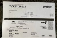 2 Take That tickets Front of Stage Mönchengladbach e tickets Rheinland-Pfalz - Naurath (Eifel) Vorschau