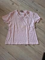 Damen Tshirt rosa Stern Glitzersteine Gr. XL Sachsen - Neuensalz Vorschau