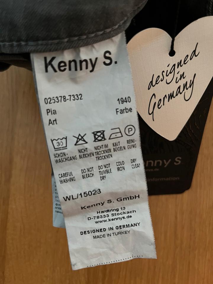 Graue Jeans Hose, Neu, Kenny S. Mod. Pia,Gr. 38 Länge: 30, Damen in Oyten