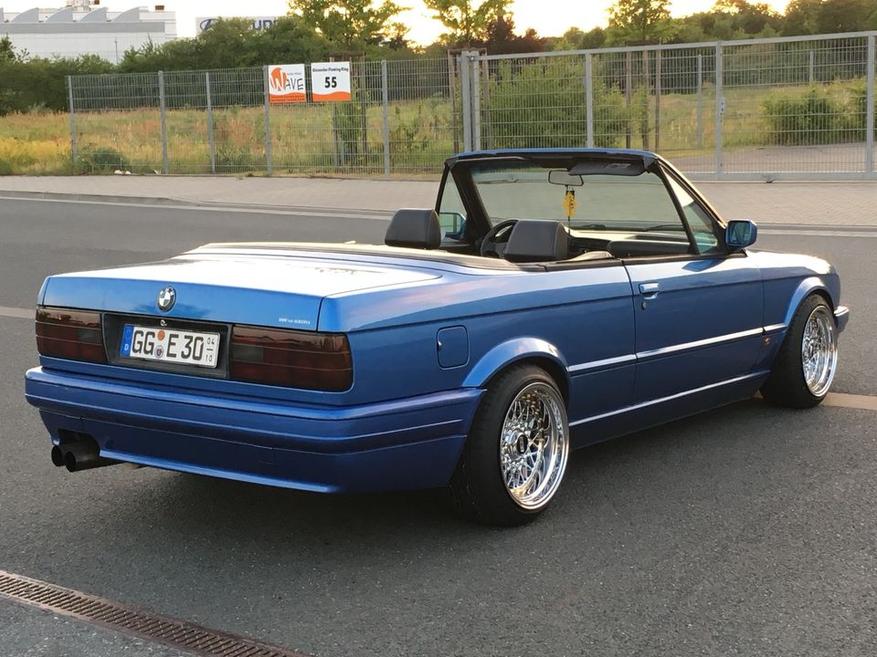 BMW E30 325i Cabrio NUR Tausch vs Harley Davidson in Rüsselsheim