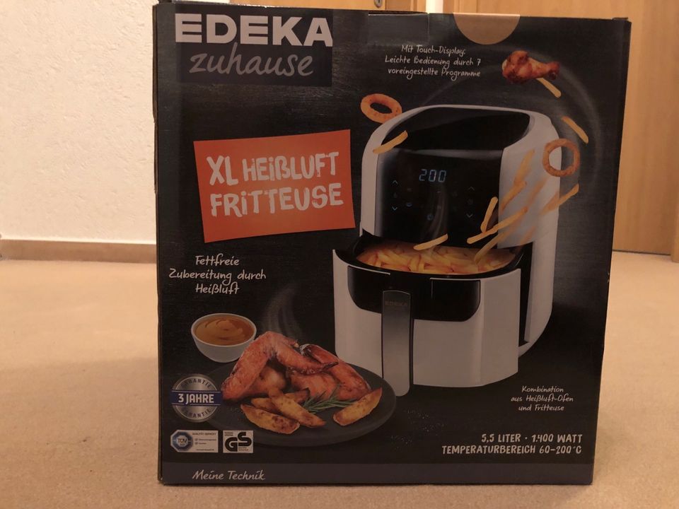 Neu OVP EDEKA XL Heißluftfritteuse in Oldenburg