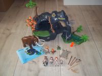 Playmobil 5100 große Steinzeithöhle mit Mammut und Zubehör Sachsen-Anhalt - Eilsleben Vorschau