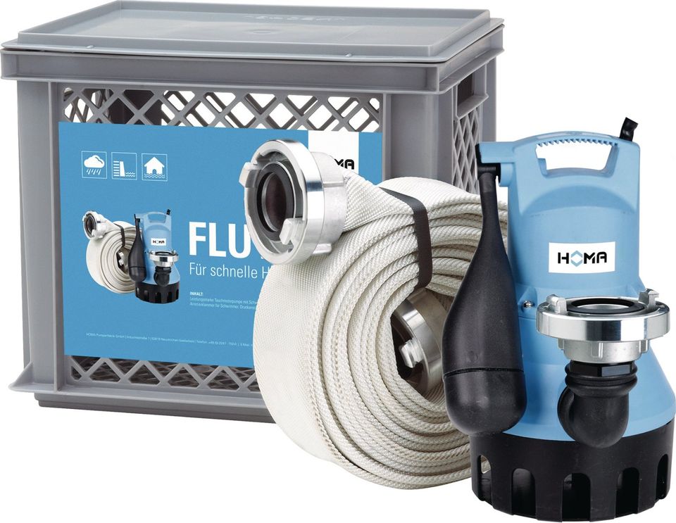 HOMA Flut-Set C150 WA 12500 l/h 10,5m 750 W HOMA UVP 593,81 € in Lauchringen