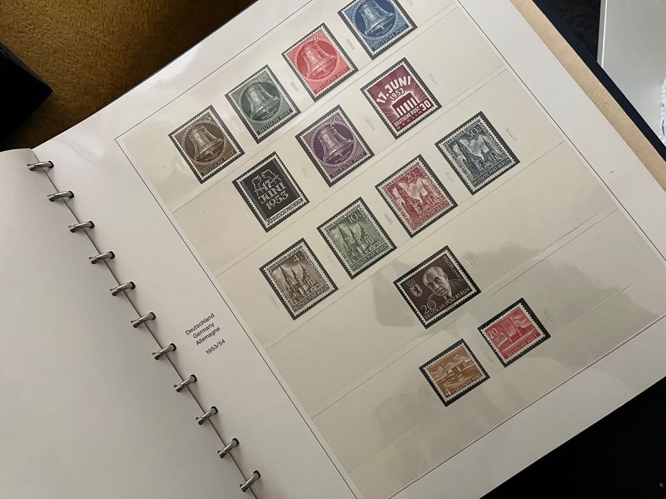 4 antike Briefmarkenalben Briefmarkensammlung Berlin in Berlin