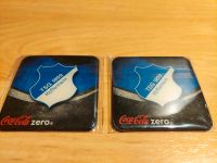 2 Coca-Cola Zero Magnete mit dem Wappen von TSG Hoffenheim Nordrhein-Westfalen - Reken Vorschau