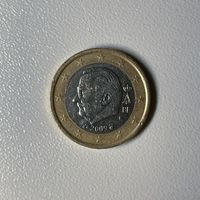 1 Euro Münze - Belgien 2009 König Albert II. - Sammlerstück Düsseldorf - Eller Vorschau