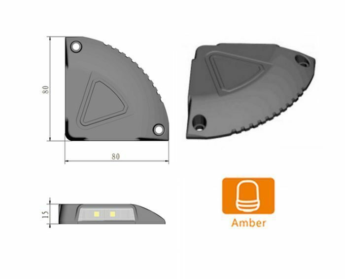 LED Ladebordwand Warnleuchte LKW Blinker Hebebühne LED Blitzer in Regensburg