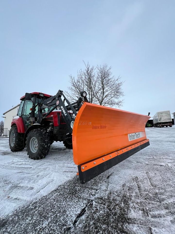 Schneeschild InterTech hydraulisch 2,6 m Schneepflug Räumschild in Wipfratal