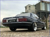 1:18 Mercedes 560 SL 6.0 - R107 AMG Coupe - Midnight Blue = OVP Thüringen - Weimar Vorschau